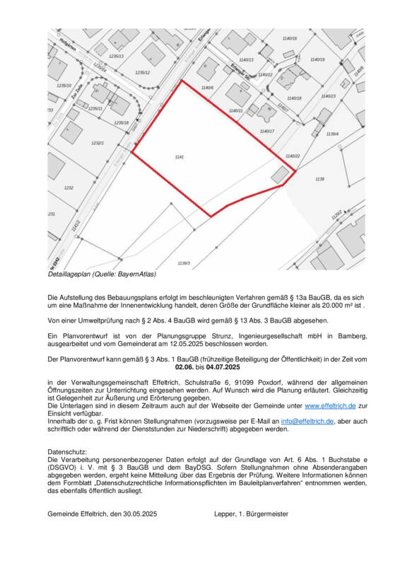 Bekanntmachung Seite 2